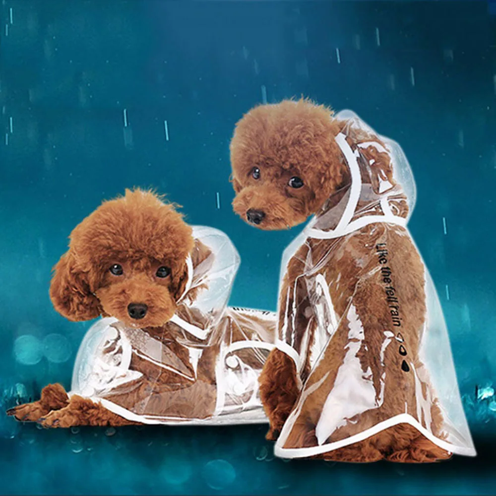 

Водонепроницаемый питомец с капюшоном для маленьких собак