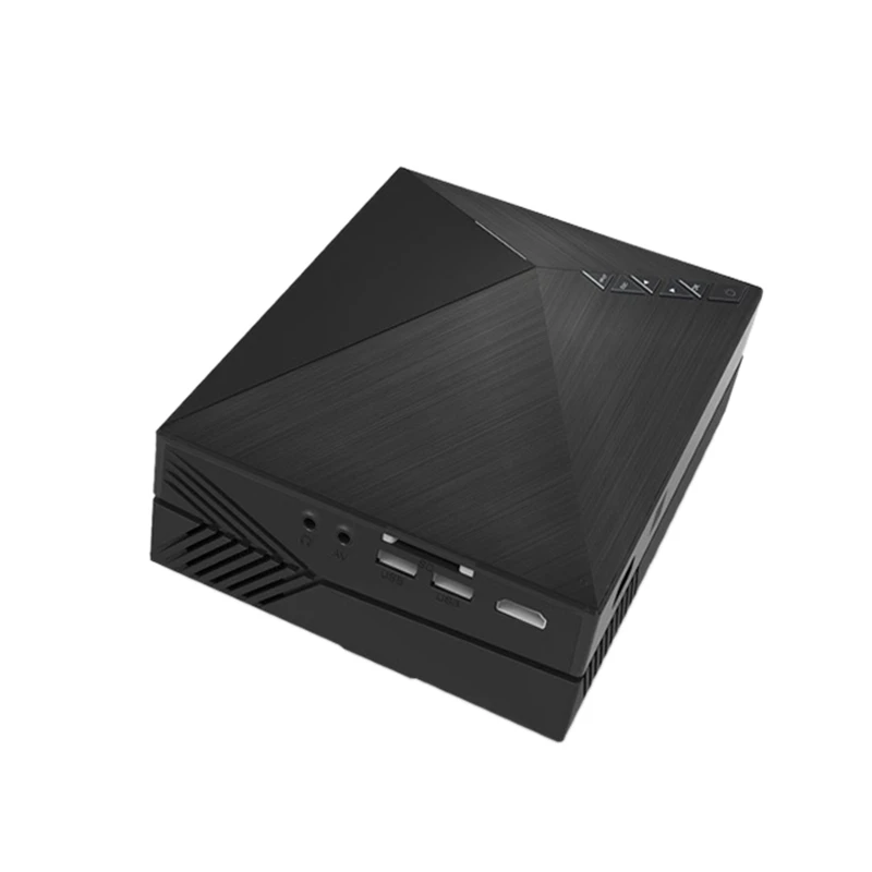 

YG510 for Home Theater Movie Video Portable Projector LED Projector with HDMI Home HD 1080P Projector Built-In Speakers EU Plug