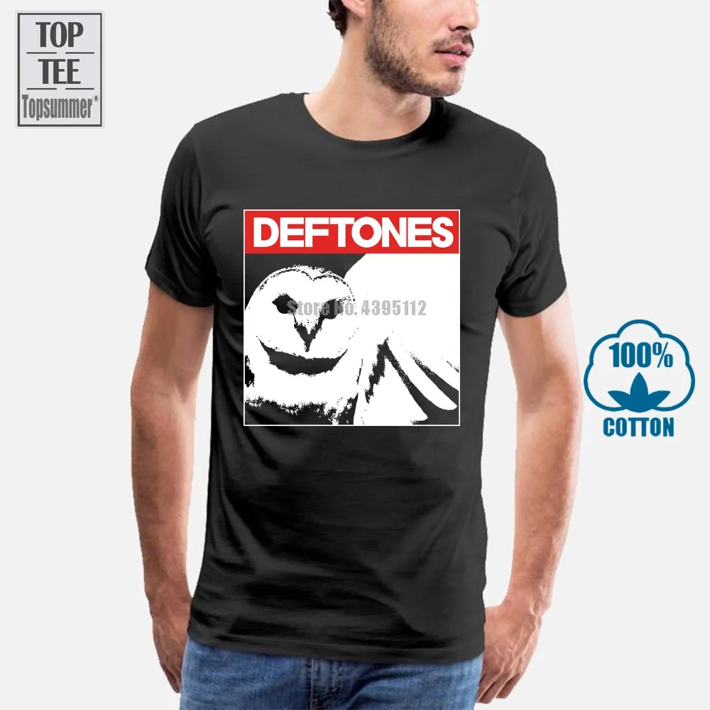 

Deftones Diamond Eyes Owl Mens Black T-Shirt Import
