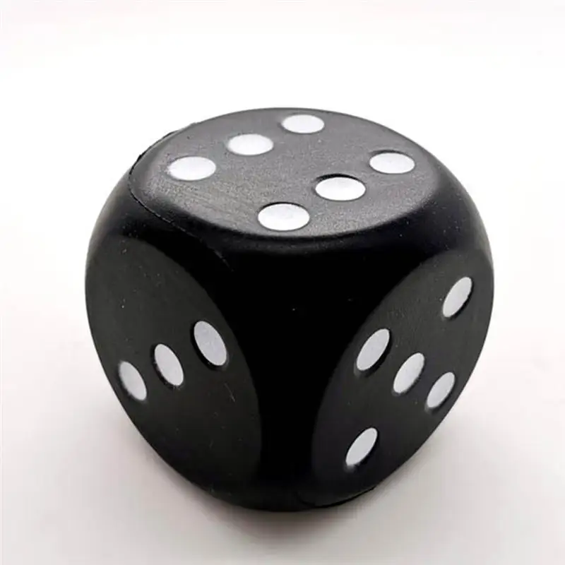 1 шт. рельеф игрушечные игральные кубики комфортное эффективное PU Игрушка для