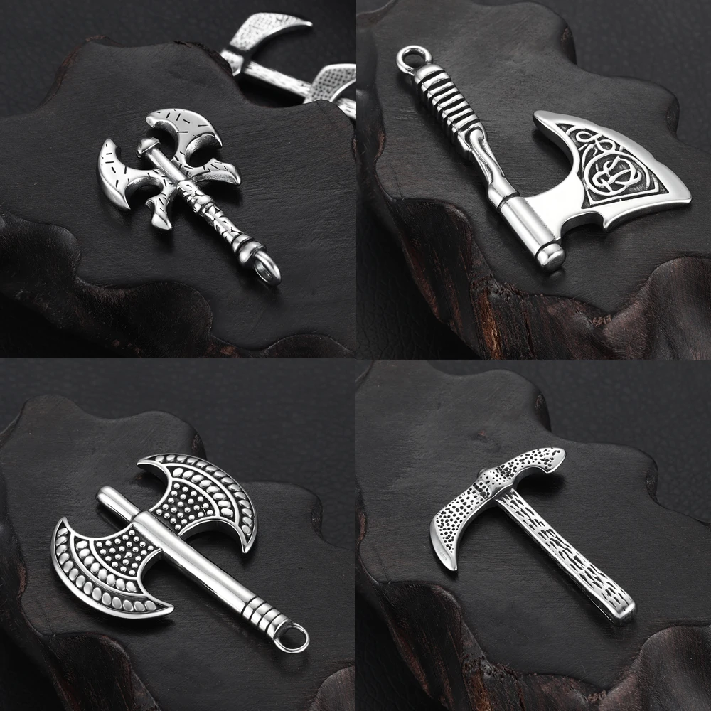2 шт. топор из нержавеющей стали для ожерелья и браслета | Украшения аксессуары
