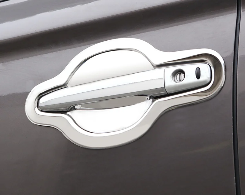 Подходит для Mitsubishi Outlander 2013-2019 хромированная накладка на дверную ручку
