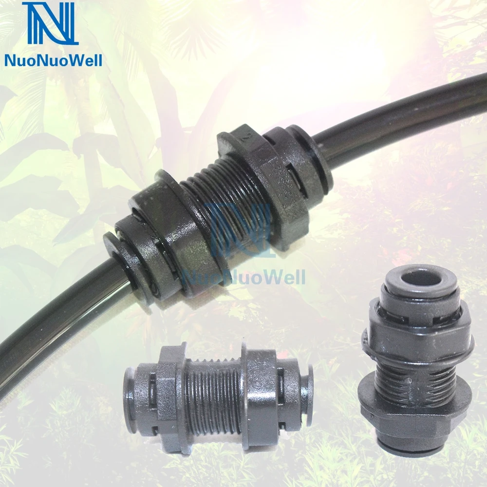 NuoNuoWell 1/4 ''OD трубка черные перегородки соединители для рептилий аквариумов
