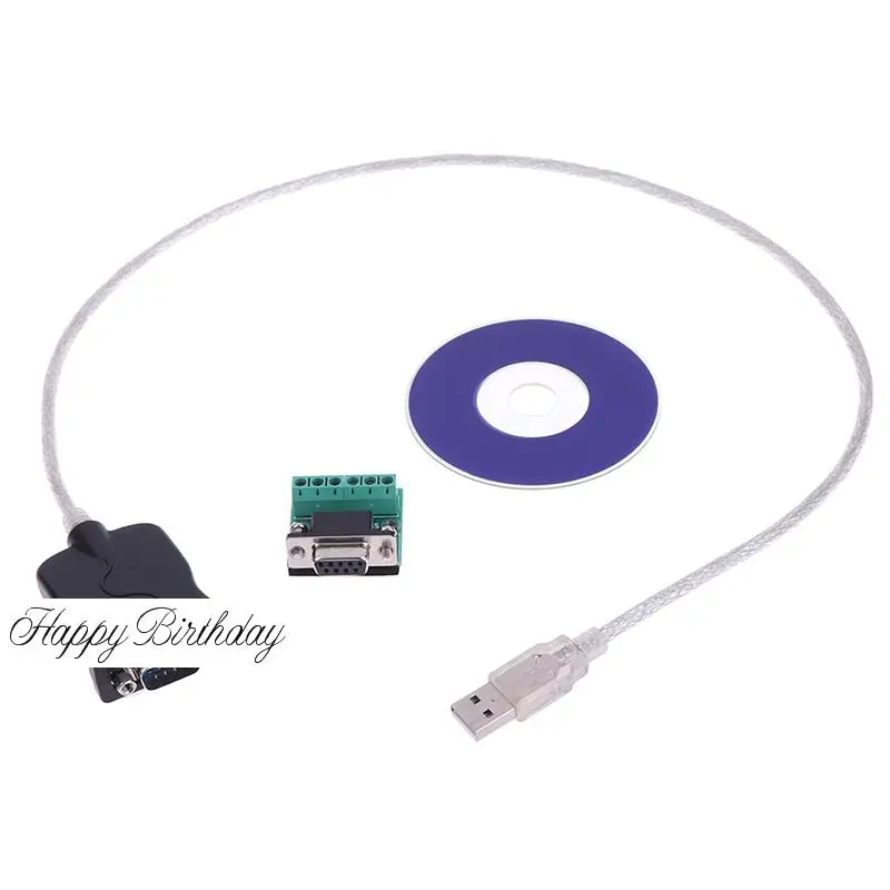 Кабель-переходник USB2.0 в RS-485 DB9 pin Female COM с последовательным портом | Компьютеры и