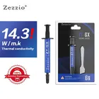 Zezzio ZT-GX 2g6g Термопаста для настольного компьютера ноутбука, термопроводная силиконовая смазка 14,3