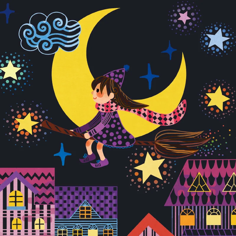 1 Набор 6 шт. волшебная сказка тема цвет фотография карточки Детский