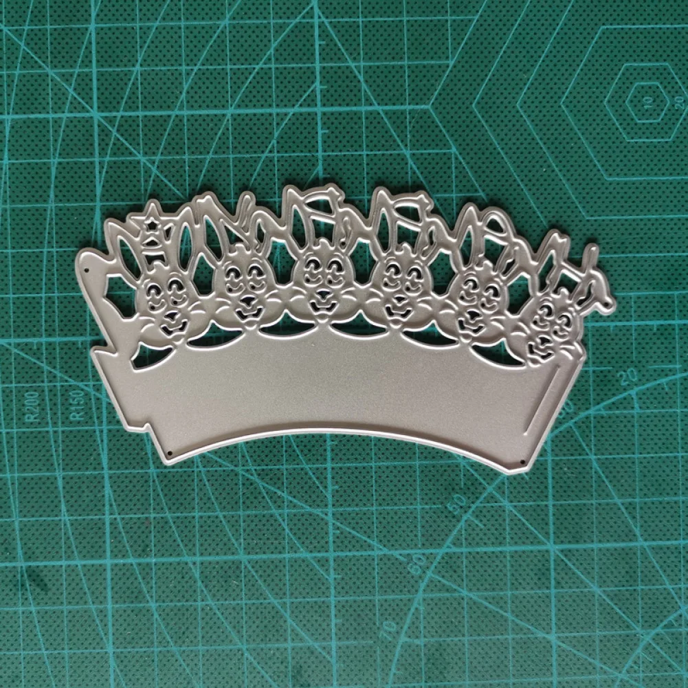

Animal Rabbits Metal Cutting Dies Stencils for DIY Scrapbooking Photo Album Stamps Decorative Embossing DIY Paper Card