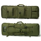 Тактический чехол для охотничьей винтовки, 100 см, 1 м, военная нейлоновая сумка, чехол с двойным карбином для оружия, рюкзак, сумки для стрельбы, страйкбольной винтовки