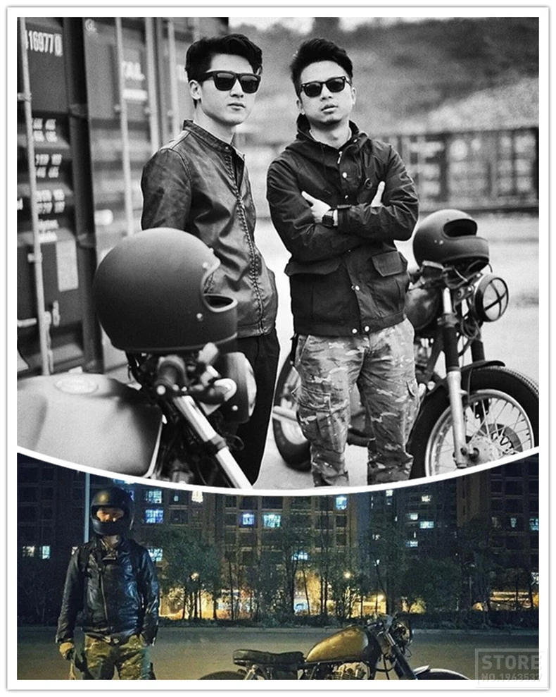 AMZ мотоциклетный шлем Полнолицевой шлем для мотокросса Retrol rbike Riding Racing Casco Moto с точечной сертификацией