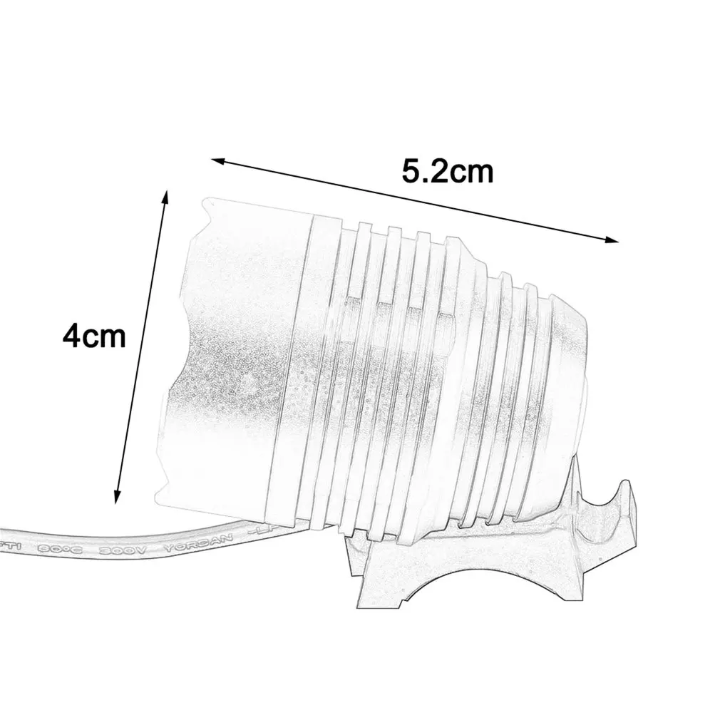 

Waterproof LED Cycling Front Head Bicycle Bike Light Headlight Headlamp Bike Front Head Light Flashlight Torch