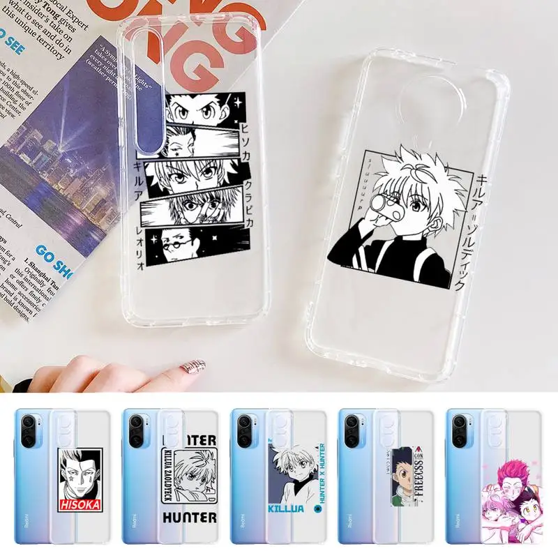 

Hunter X Hunter Killua Zoldyck Phone Case For Xiaomi 10t pro 11 Note10lite Redmi 5plus 7A 8 K20pro 9A Note 9 Pro Max s 10