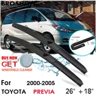 Щетка стеклоочистителя для автомобиля лобовое стекло стеклоочистителя подходит для лезвий аксессуары для TOYOTA PREVIA 26 