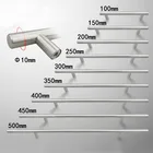 KK  FING 2  20 ''ручки для шкафа из нержавеющей стали, ручки для ящиков, Т-образная ручка для двери шкафа, мебельная фурнитура, диаметр 10 мм