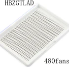 Новые шелковые длинные накладные готовые ресницы 480 веера 3D4D5D6D 0,1 наращивание синтетических волос ручной работы русский объемный макияж