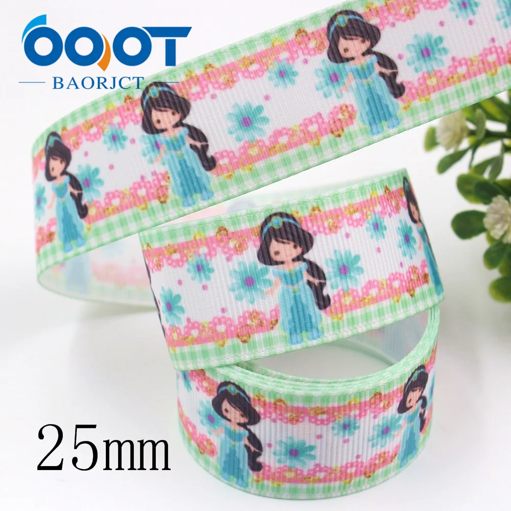 OOOT BAORJCT I-19920-2214 25 мм 10 ярдов мультфильм тепловой передачи печатных корсажные ленты