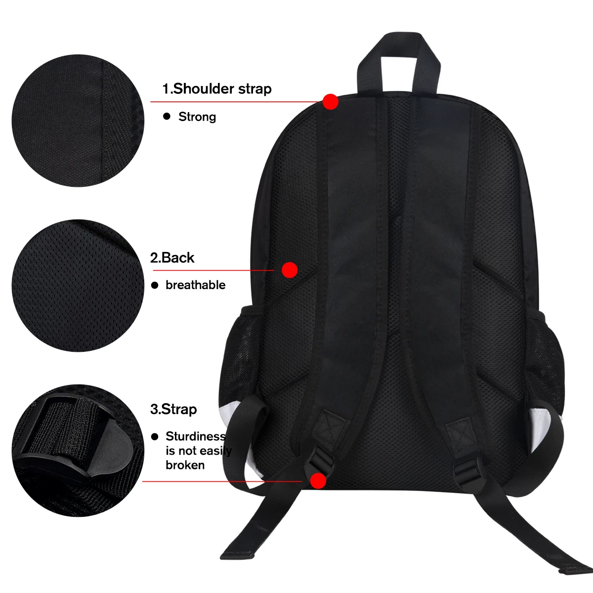 Рюкзак с рисунком совы для студентов колледжа износостойкий рюкзак ноутбука