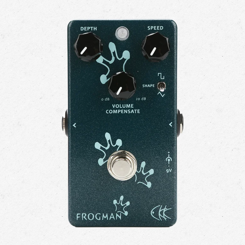 

CKK Frogman винтажная оптическая педаль для гитары Tremolo