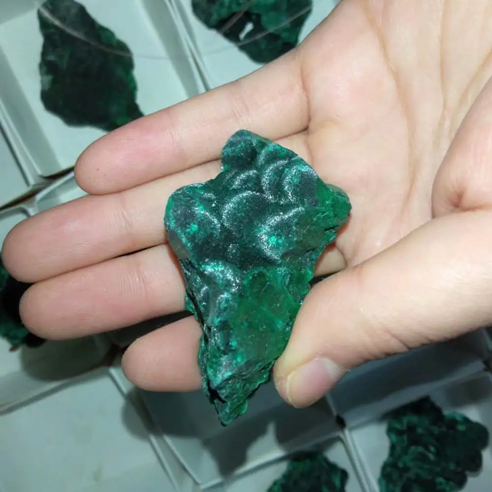 1 шт. 45-50 г натуральный Малахитовый Рудный Декор сырьевой руды оригинальный