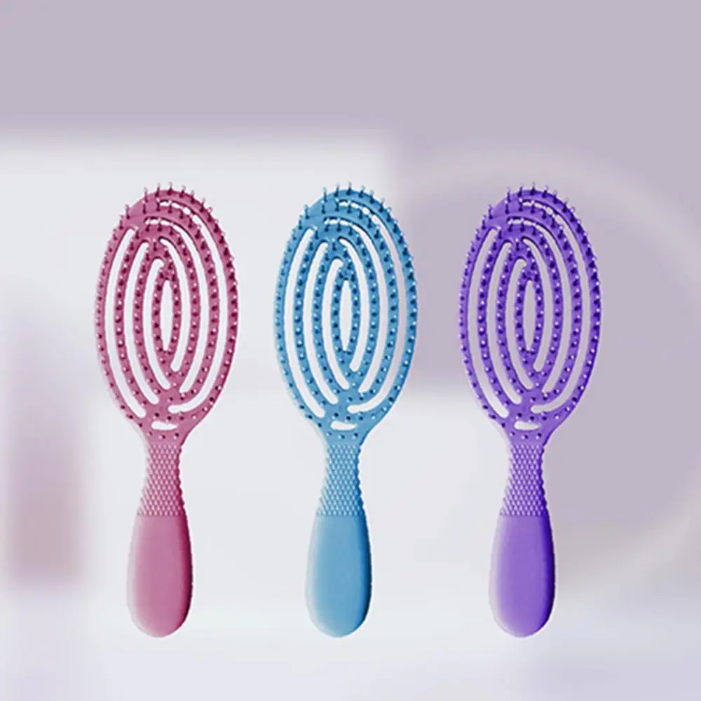 

50% Hot Sale Hollow Out Massage Hairbrush Hair Detangling Smoothing Comb Hairdressing Tool