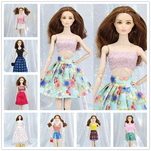 Комплект одежды нарядтоп + юбка платье брюки костюм для 16 BJD Xinyi FR ST Кукла Барбикукла-Младенец одежда на Рождество