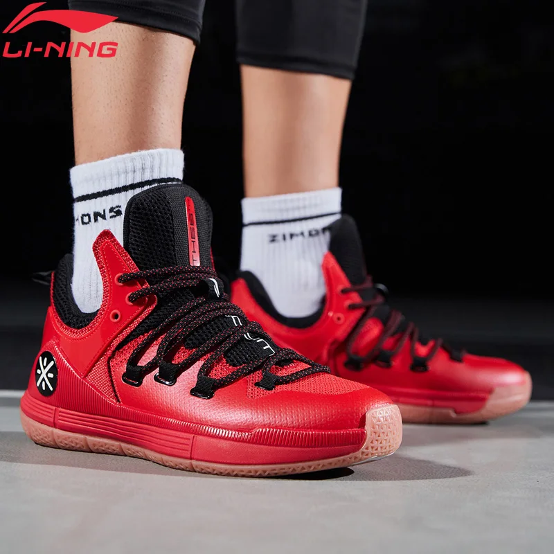 (Код поломки) Li-Ning Мужская 6ая Профессиональная баскетбольная обувь спортивная с