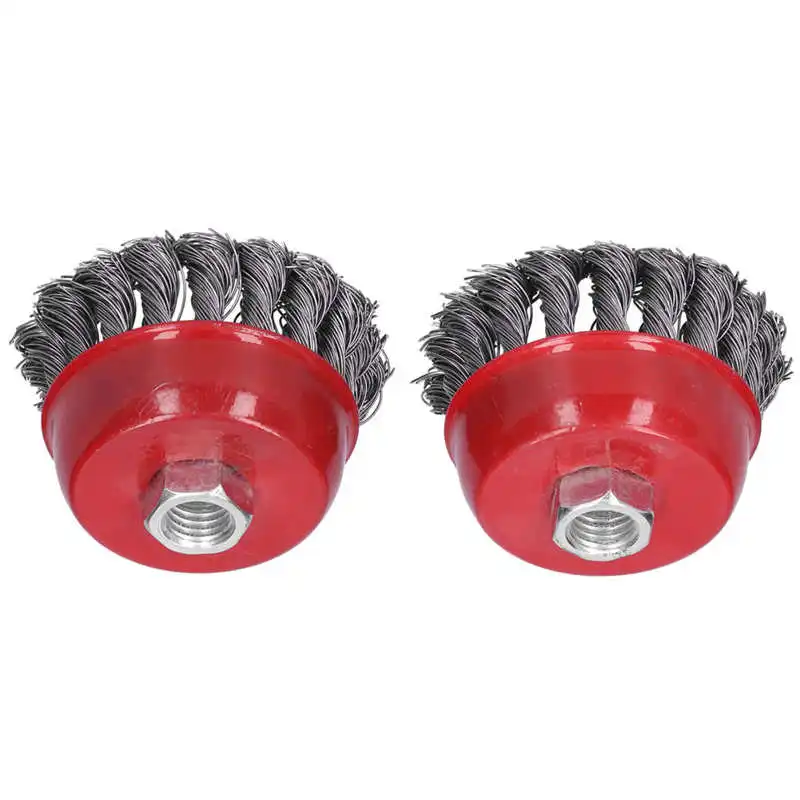 

Drill Wire Brush Steel Wire Wheel Drill Bit Angle Grinder Accessories for Outdoor for Home for Professional