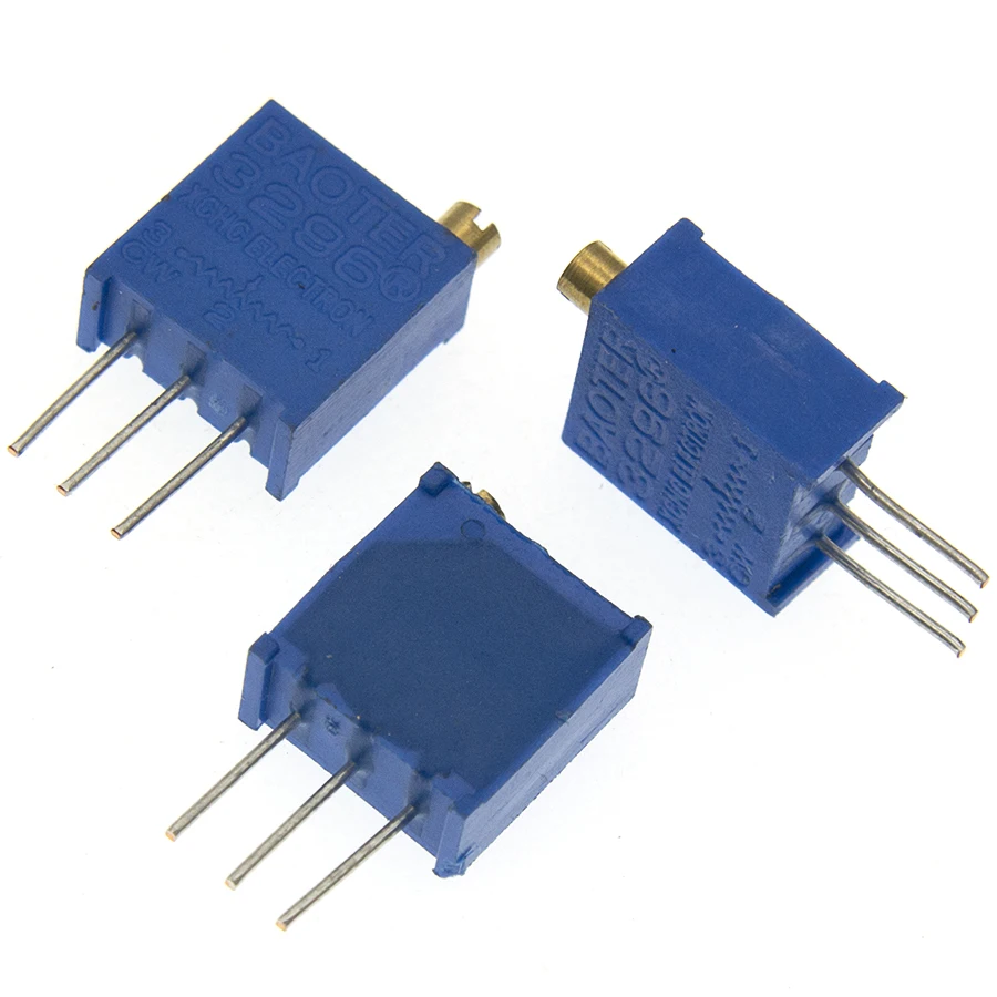 3296 Вт многооборотный Подстроечный резистор подстроечный потенциометр Комплект