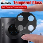 Стекло для камеры HuaWei Mate 40E 40 30 30E Pro Plus 5G, полное покрытие, 3D защита для экрана, закаленное стекло, пленка для камеры