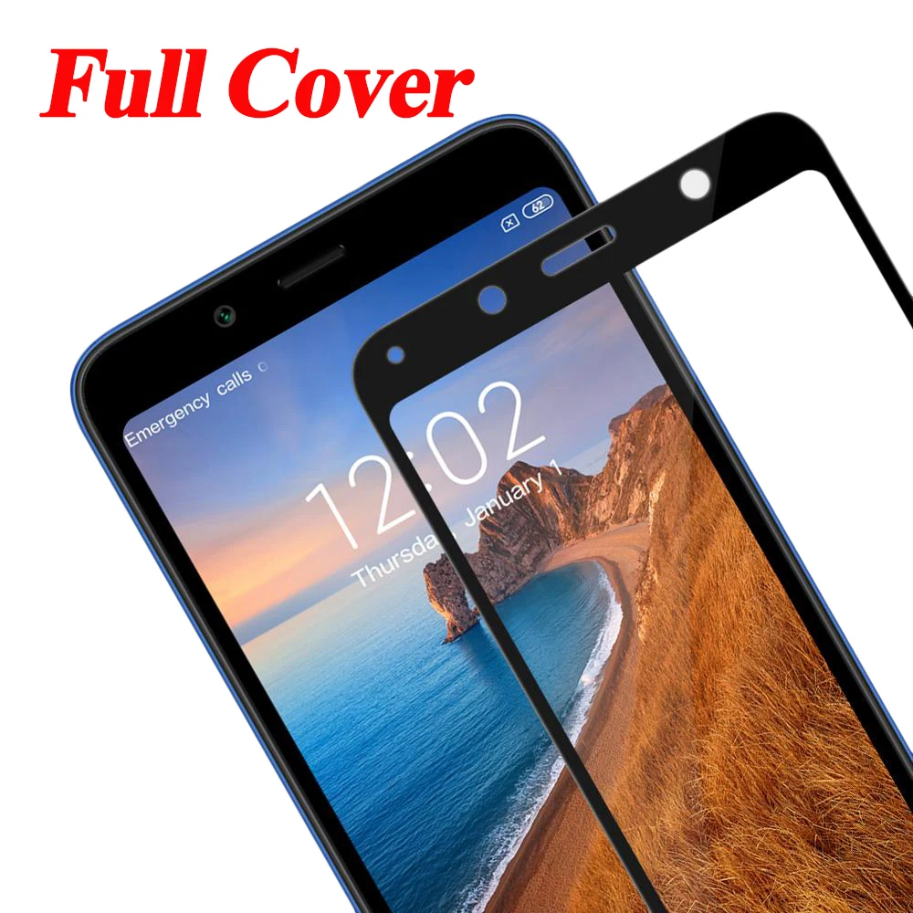 2 шт. Защитное стекло для Xiao mi Red 7A A7 Защитная пленка экрана Redme Re 7 A Xia 7a Xio