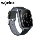 Wonlex Смарт-часы пожилых GPS анти-потерянный падения Сенсор KT17S 4G для пожилых людей, наблюдение за частотой сердечных сокращений и артериального Давление измерения