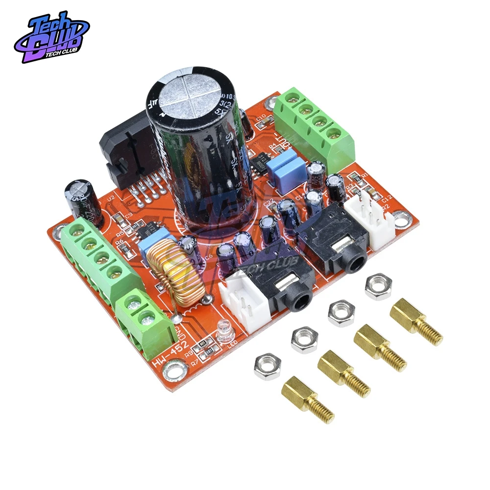 XH M150 TDA7850 DC 12V автомобильный модуль усилителя мощности звука с BA3121 шумоподавления