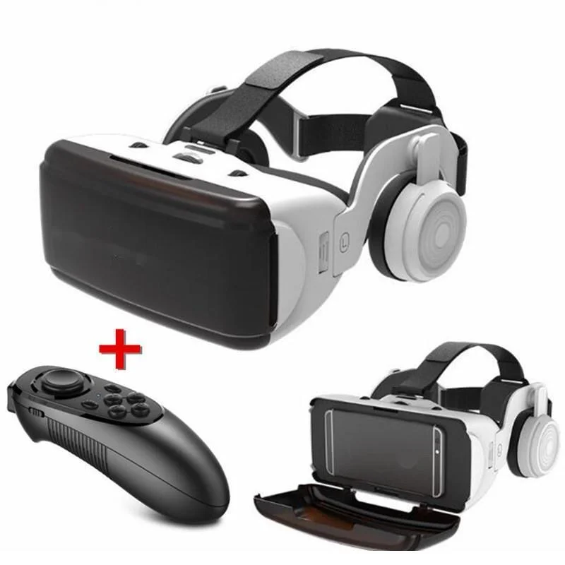 

Шлем виртуальной реальности, VR-очки с технологией Google Cardboard, подходит для смартфонов под управлением ios/Android