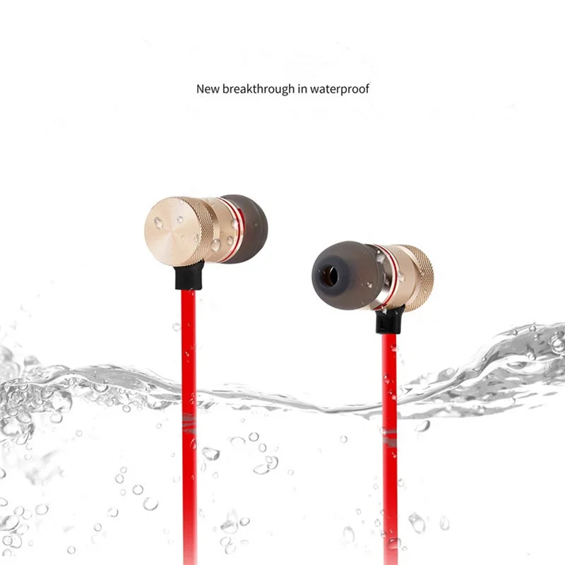 Шумоподавление Водонепроницаемая bluetooth гарнитура головная повязка Спортивная