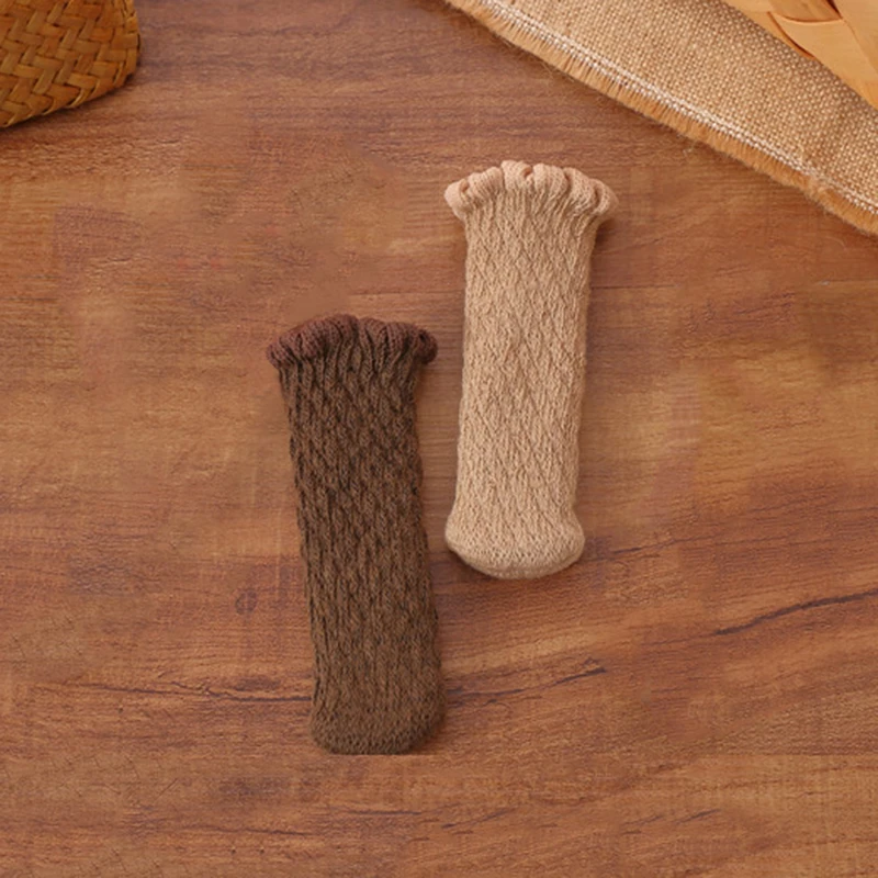 4PCS Chair Stool Table 4Pcs Leg Socks Knitted Mat Protective Dining Case Booties Sleeve | Дом и сад