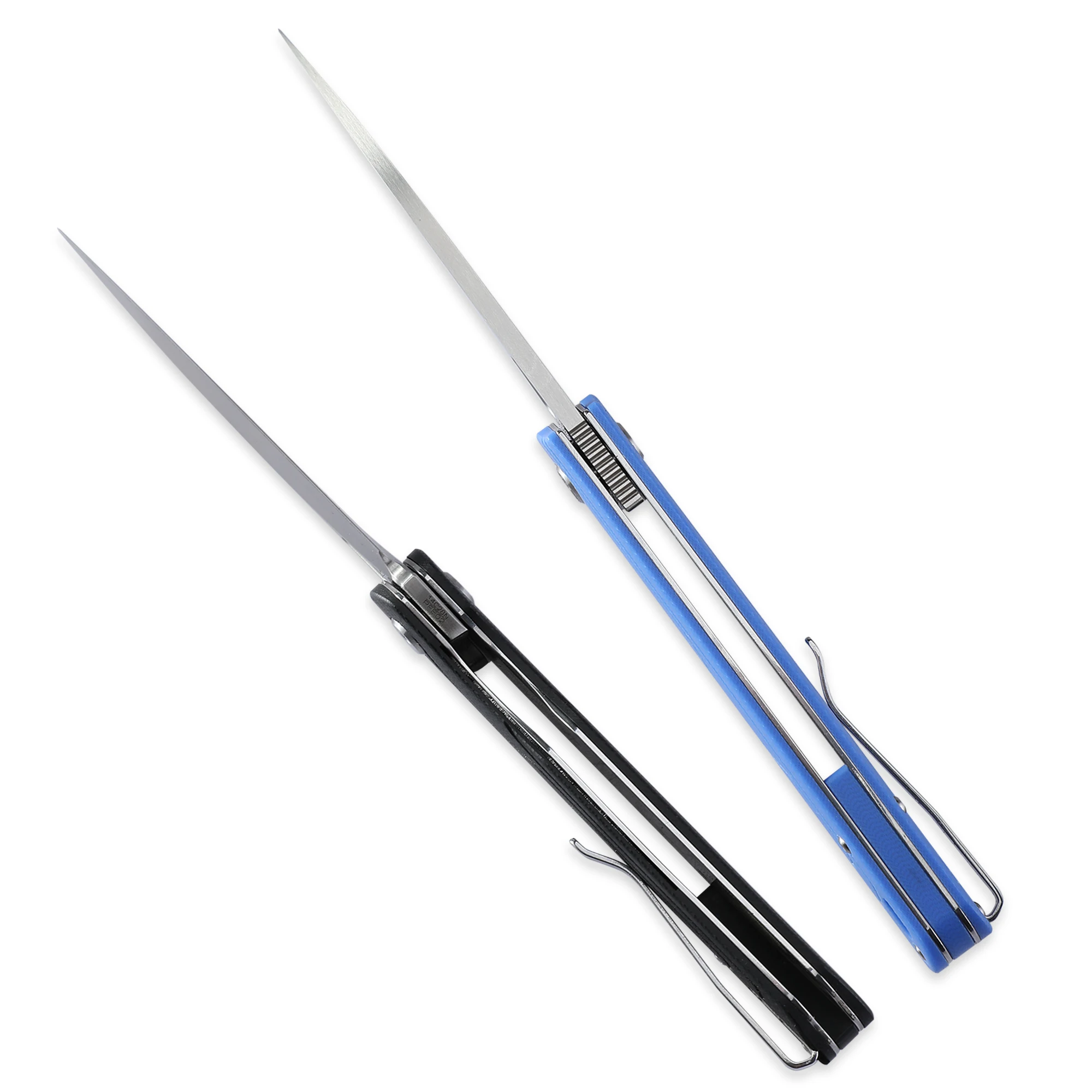 Складной нож 14C28N со стальным лезвием и рукояткой из G10 |