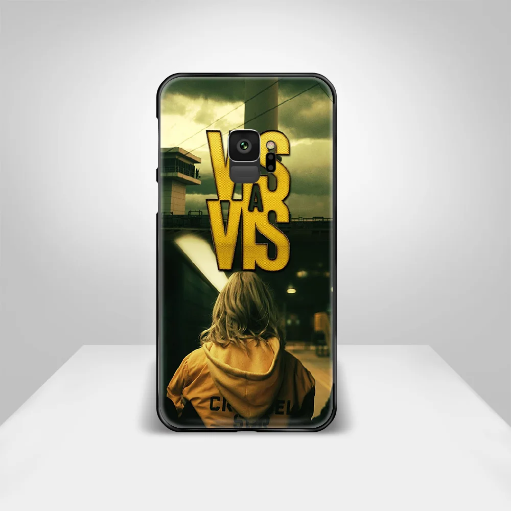 

Vis a vis Phone Case Cover For Samsung Galaxy A10 A20 A30 E A40 A50 A51 A70 A71 J 5 6 7 8 S black hoesjes soft funda pretty