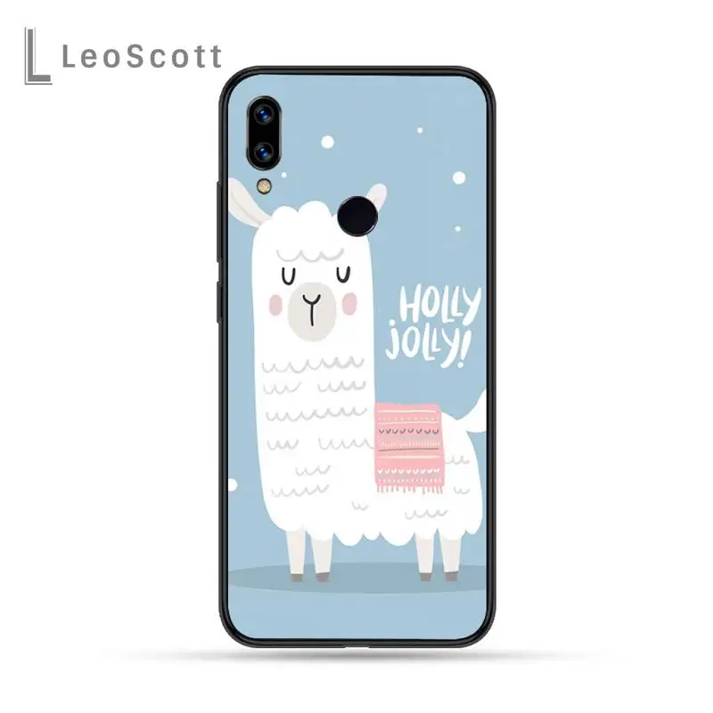 

lama Llama Animals Phone Case For Xiaomi Redmi Note 4 4x 5 6 7 8 pro S2 PLUS 6A PRO