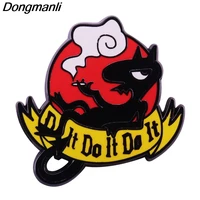 p5129 dongmanli luci encouragement inspired demon hard enamel pin badge backpack collar lapel anime jewelry