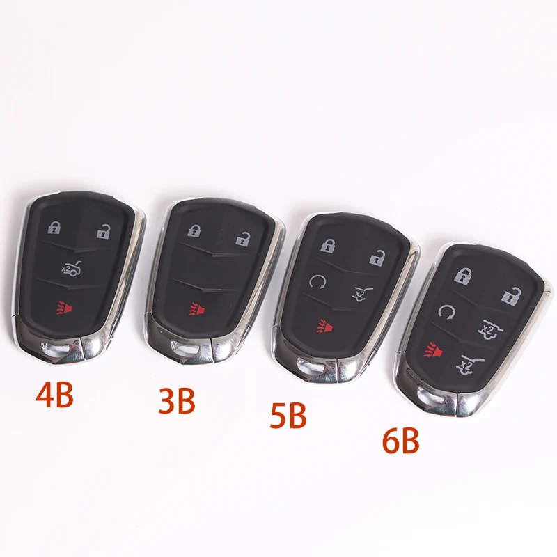 Корпус ключа дистанционного управления для CADILLAC SRX CTS ATS XTS Escalade ESV 3/4/5/6 кнопки |