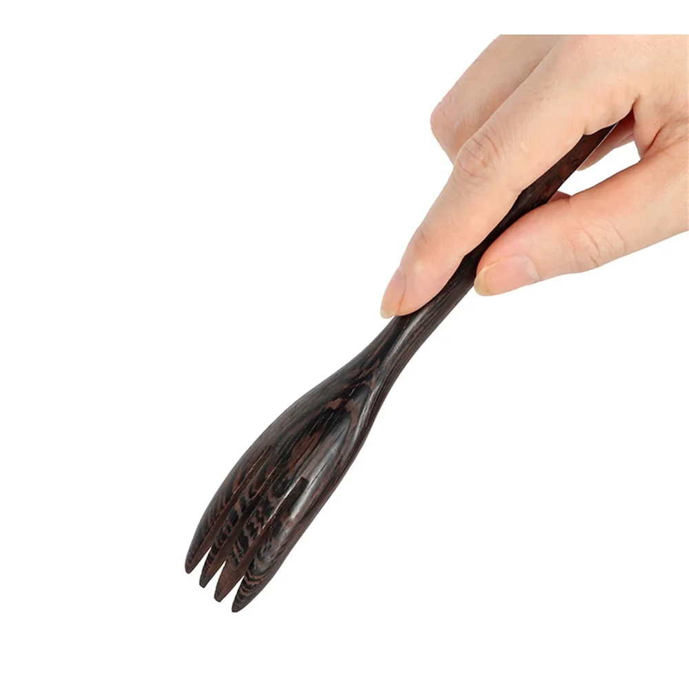 Ложки и вилки деревянная ложка эко посуда натуральный эллипс деревянной ковш для