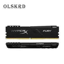 Kingston HyperX FURY DDR4 2666MHz 8GB 2400MHz 16G 3200MHz Desktop RAM Memory DIMM 288-pin memoria ram Internal Memory For Gaming