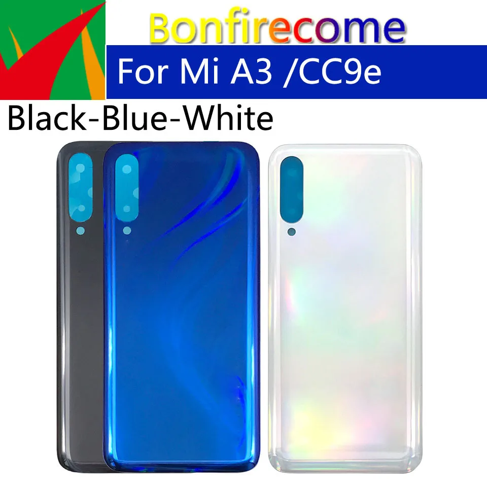 

10Pcs\Lot For Xiaomi Mi A3 CC9e Back Battery Cover Door Rear Housing Cover Case Chassis Shell Replacement
