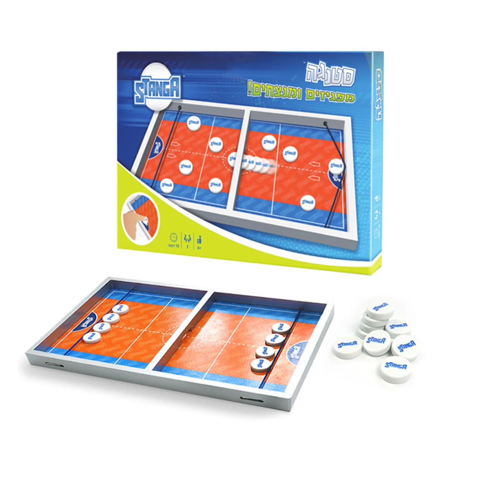 

Family Ice Hockey Game Table Parent-child Interactive Hockey Game Catapult Chess Toy Sling Puck Puzzle Board Game Toys For Kids