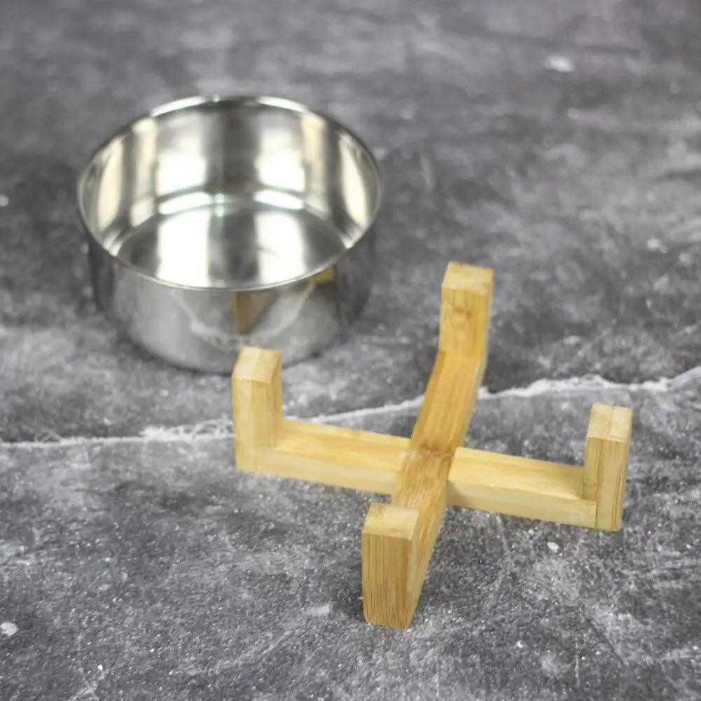 5 дюймовая Новая высококачественная круглая миска для кормления из нержавеющей