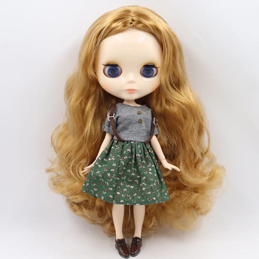 doll clothes shoes Blyth кукла комбинация глянцевое лицо, соединение тела, одежда плюс обувь 1/6 BJD, ICY, Pullip, Azone - Цвет: doll clothes shoes