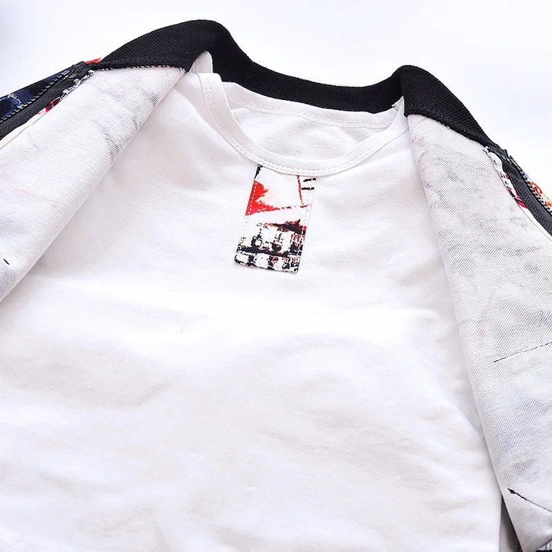 Новый осенний повседневный костюм для мальчиков От 0 до 4 лет Детские Activr одежда