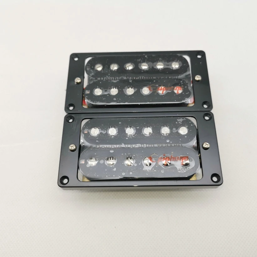 Humbucker Pickup Chrome Gold Black zebra MADE IN KOREA 1 Set Original Epi LP Standard SG Electric Guitar Alnico Bar | Спорт и