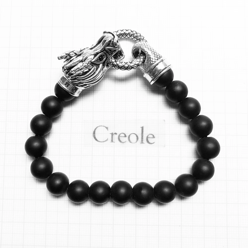 Растягивающийся браслет Dragon 2019 модные ювелирные изделия из стерлингового