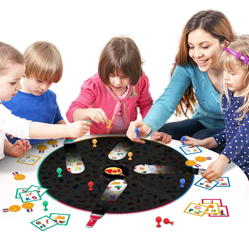 

Parent-Kids Interactive Matching Games Memory Matching Toys FIND IT OUT Flashlight Family Party Board Games TOI Educational Toys