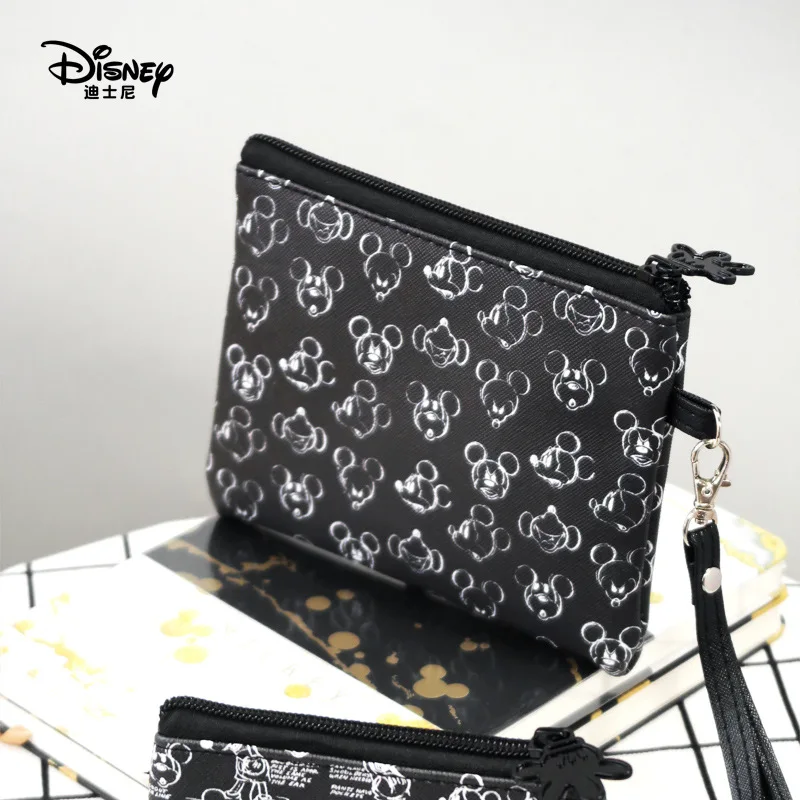 Genuine Disney Classic Mickey retro style hand-painted series Multi-function Women Bag Wallet coin Purses Baby Care Mummy |